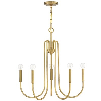 Annalyssa 5 - Light Candle Style Classic / Traditional Chandelier - Image 0