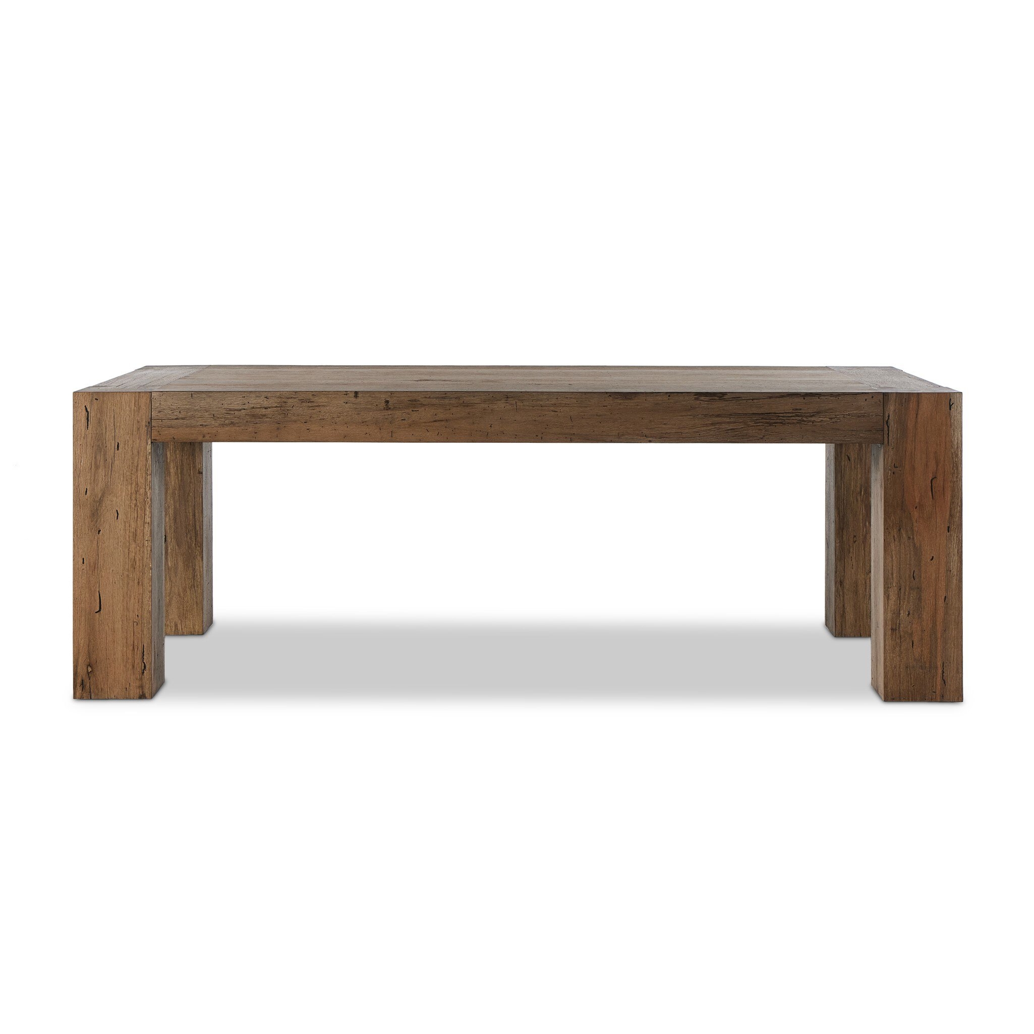 Abaso Dining Table - Rustic Wormwood Oak - Image 2