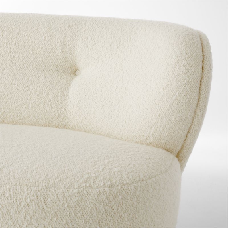 Leonne 90" Sofa Kanvas Sand - Image 2