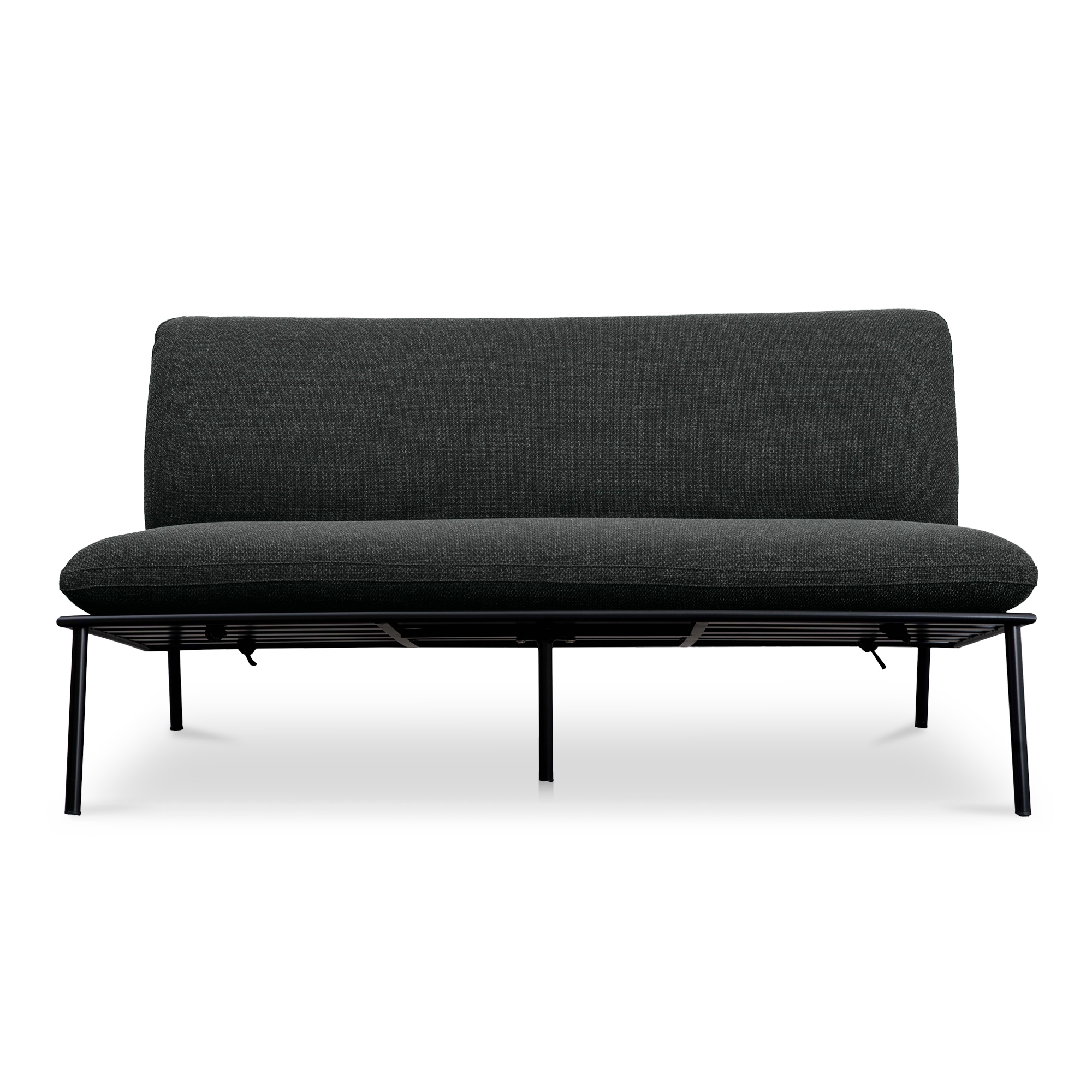 Salma Outdoor Sofa Speckled Charcoal - Image 0