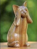 Maroa See No Evil Kitty Figurine - Image 0