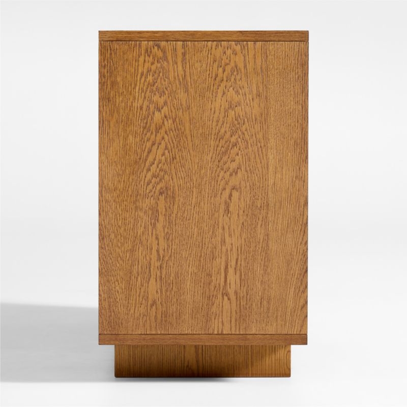 Grayson 52" Barley Brown Wood Wide 6-Drawer Kids Dresser - Image 2