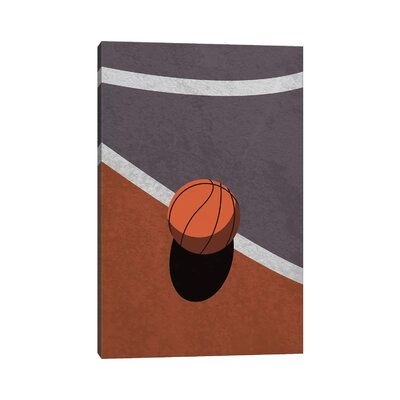 Dear Basketball by Domonique Brown - Wrapped Canvas Painting Print - Image 0