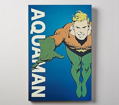 DC Comics Glow In The Dark Art, Aquaman - Image 0