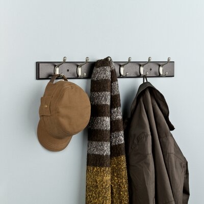 Canup Rail Wall Mounted Coat Rack - Image 0
