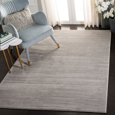 Bolte Power Loom Silver Rug - Image 0