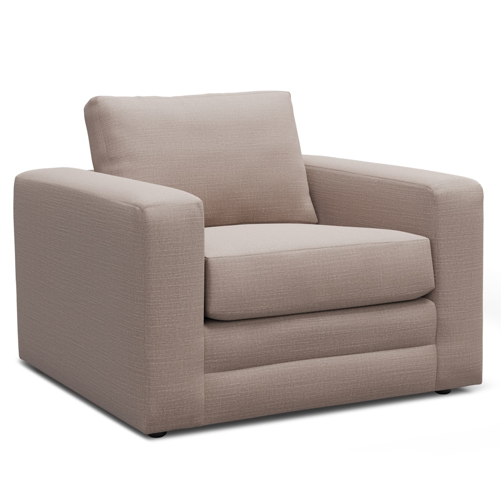 Riley 42" Lounge Chair - Napa Quartz - Image 0