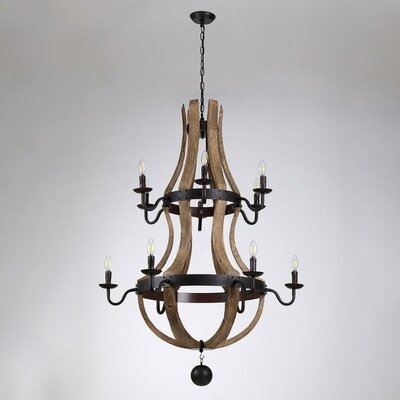 Caudillo 12 - Light Candle Style Empire Chandelier - Image 0