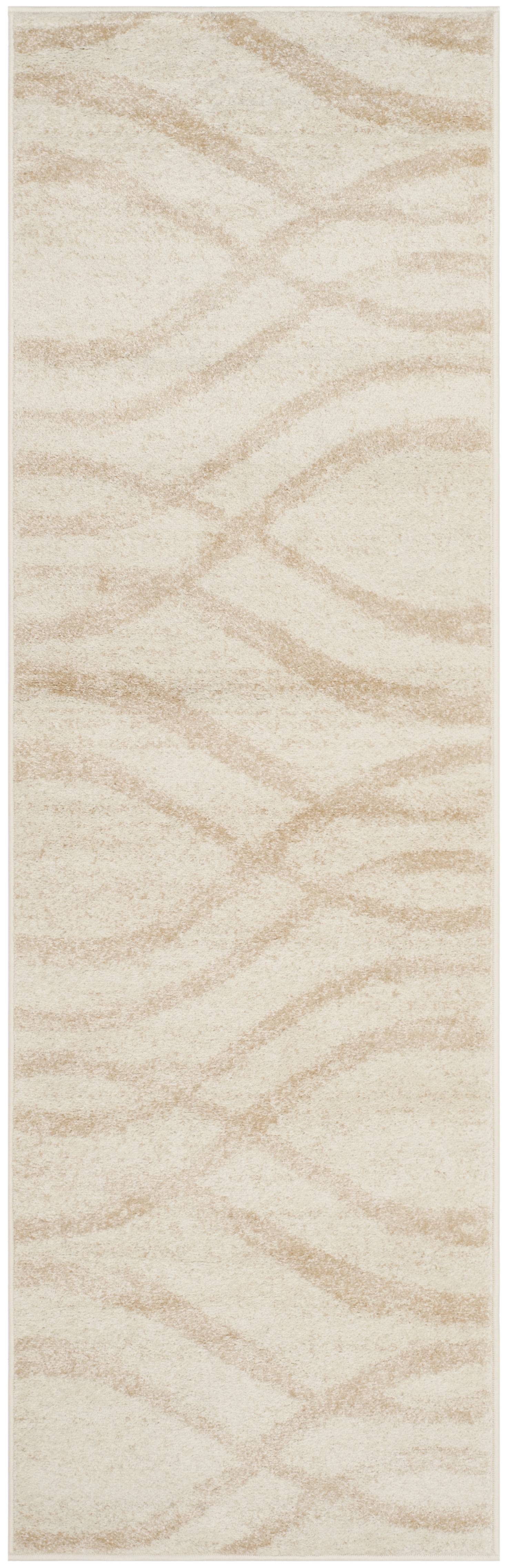 Arlo Home Woven Area Rug, ADR125W, Cream/Champagne,  2' 6" X 8' - Image 0