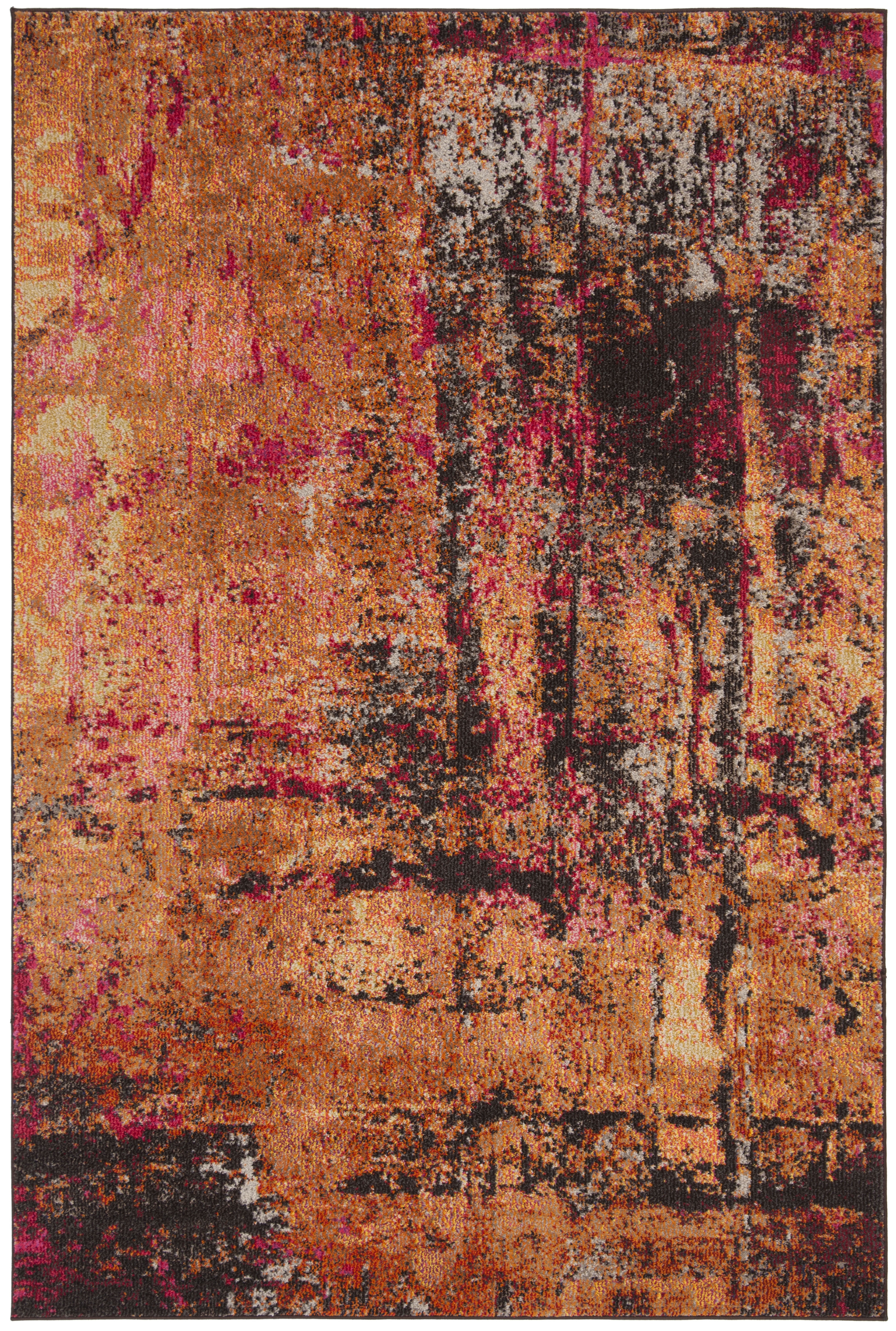 Arlo Home Woven Area Rug, MNC221F, Multi,  5' 1" X 7' 7" - Image 0