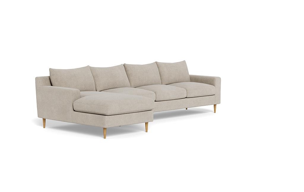 Sloan 4-Seat Left Chaise Sectional - Image 1