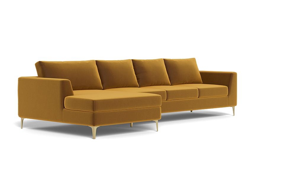 Asher 4-Seat Left Chaise Sectional - Image 1