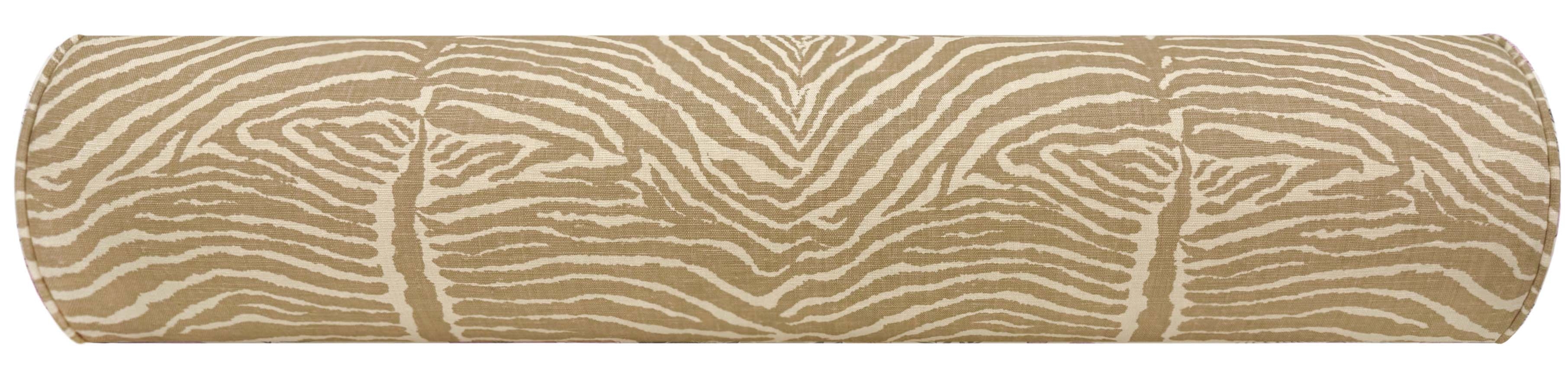 THE BOLSTER :: LE ZEBRE // BEIGE - QUEEN // 9" X 36" - Image 2