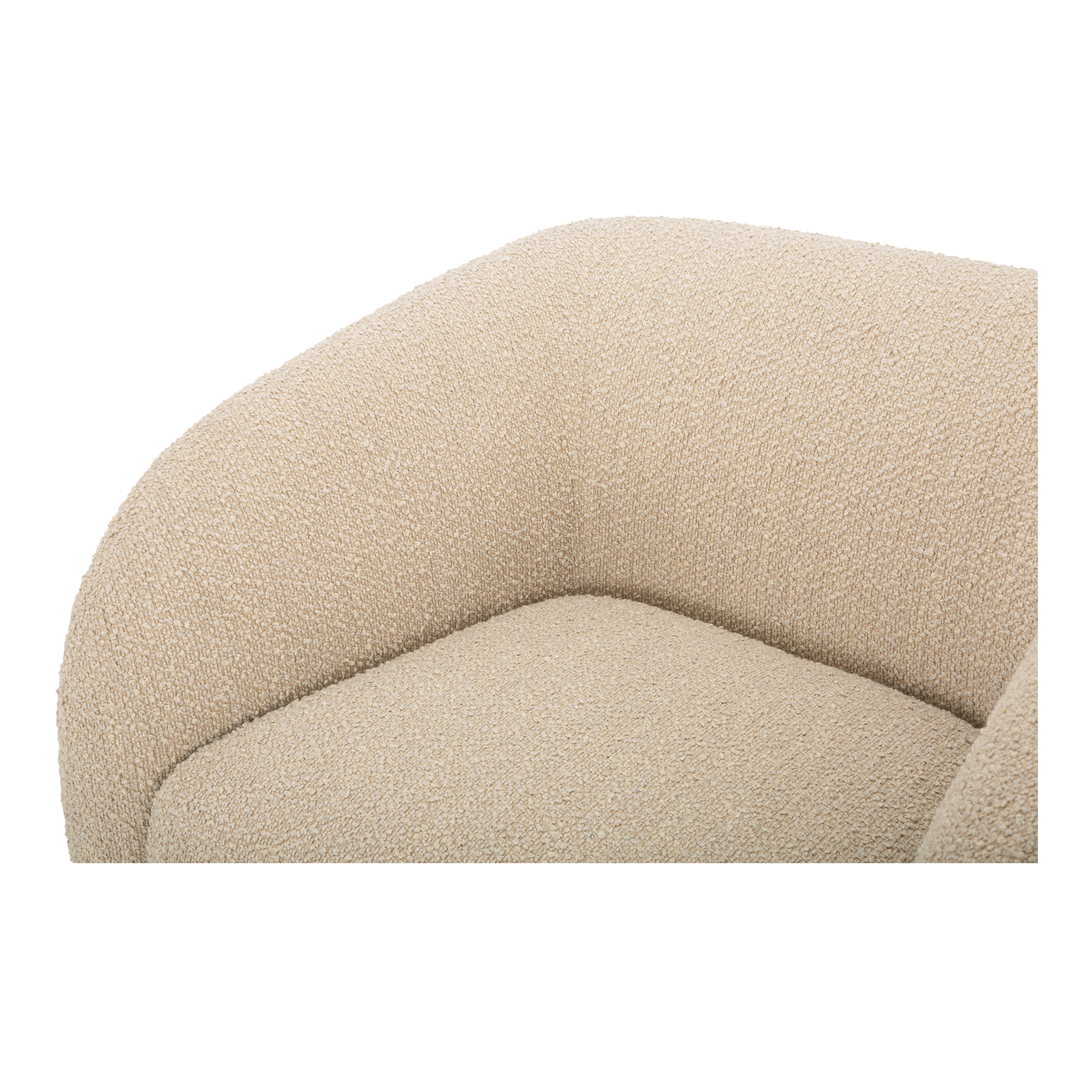 Faye Accent Chair Beige Boucle - Image 4