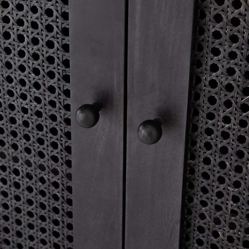 Geneva Black Wood Sideboard - Image 4