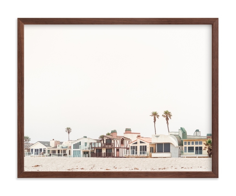 Beach Houses Limited Edition Fine Art Print 1 - Image 0