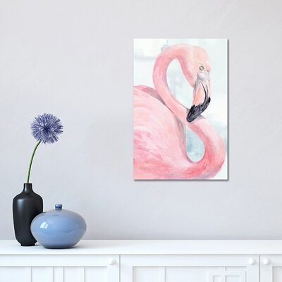Pink Flamingo Portrait I - Image 0