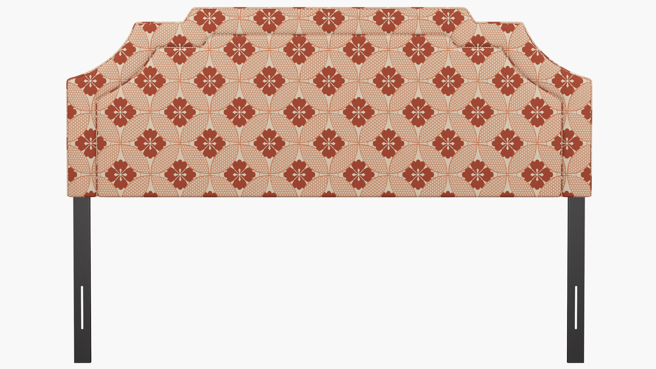 Art Deco Headboard, Coral Solaire, King - Image 1