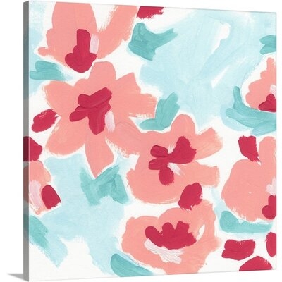 Cherry Blossom Pop I Canvas Wall Art - Image 0