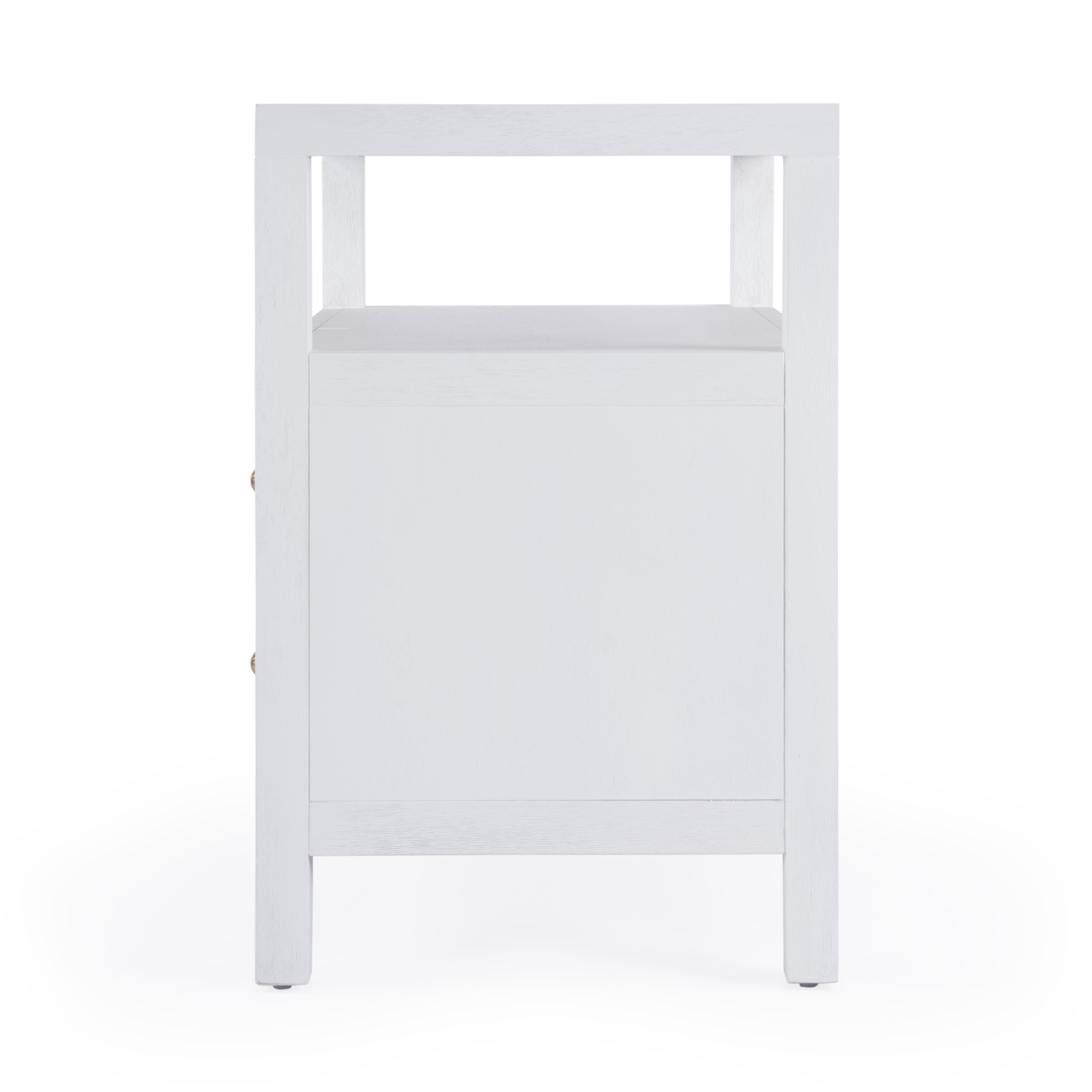 Nora White Nightstand - Image 2