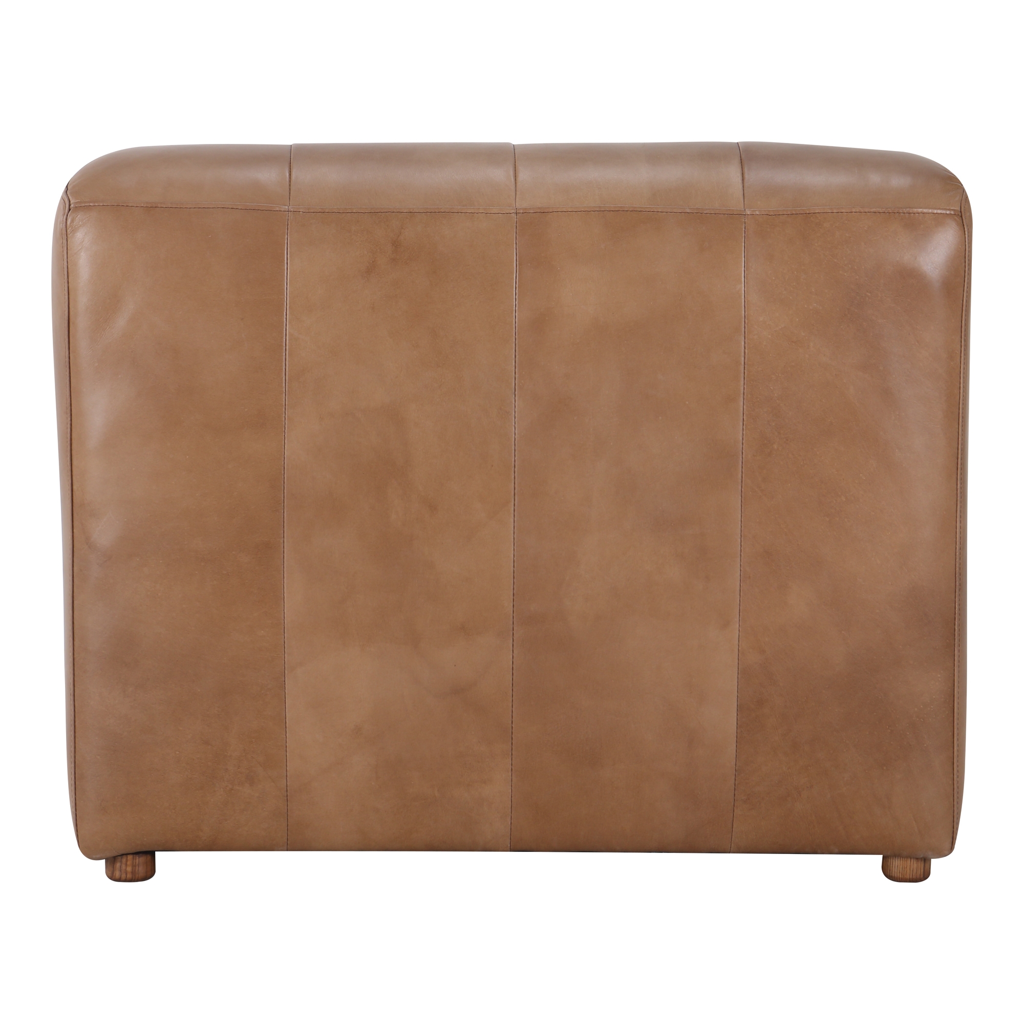Ramsay Leather Slipper Chair Tan - Image 3