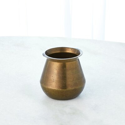 Brass 4'' Brass Table Vase - Image 0