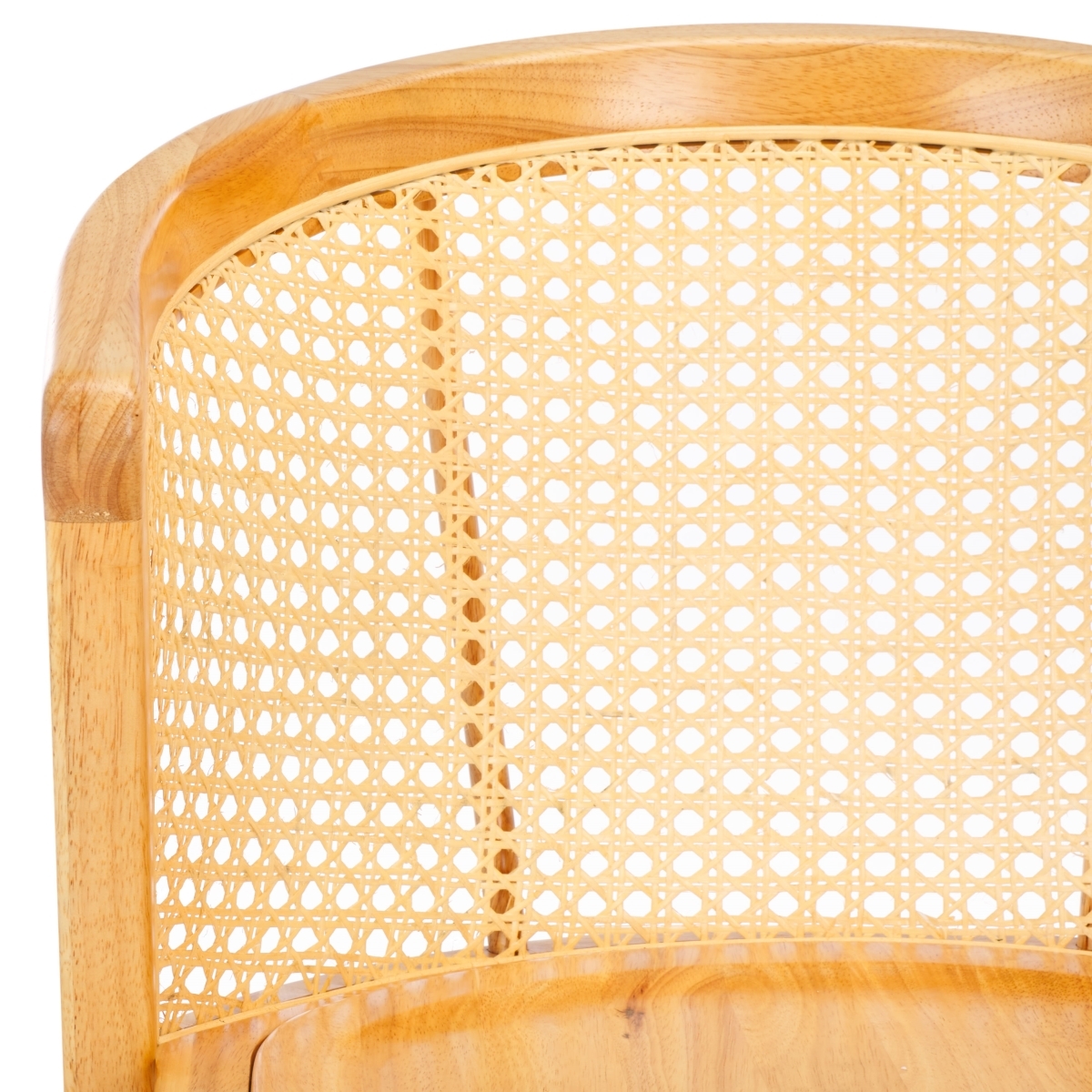 Edan Dining Chair - Natural / Natural - Safavieh - Image 2