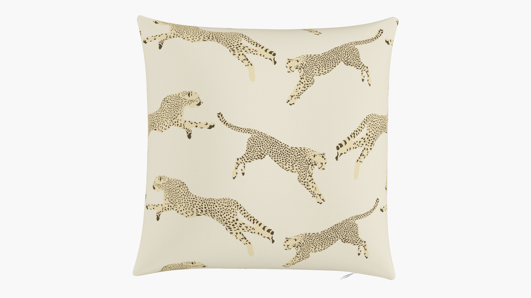 Throw Pillow 18", Desert Cheetah, 18" x 18" - Image 0