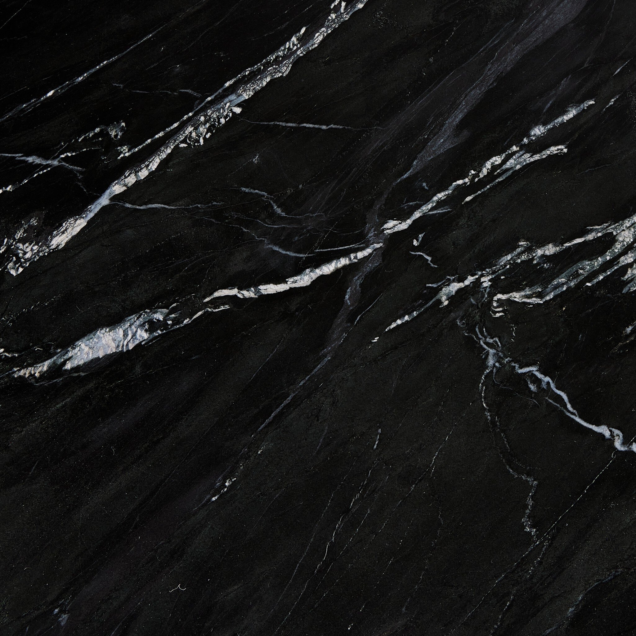 Rohan Dining Table - Black Marble - Image 5