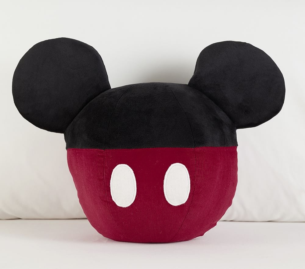 Disney Mickey Mouse Shaped Pillow, Shaped, Multi - Image 0