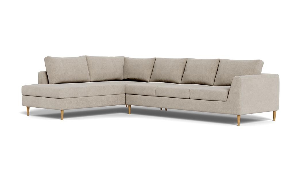 Asher 4-Seat Sectional with Left Bumper - Image 2