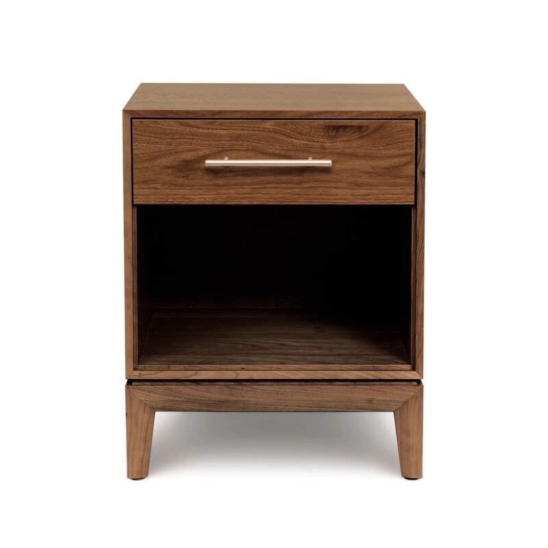 Copeland Furniture Mansfield 1 - Drawer Solid Wood Nightstand - Image 0