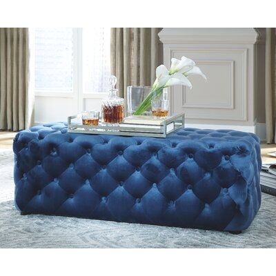 Makale Tufted Cocktail Ottoman - Image 0