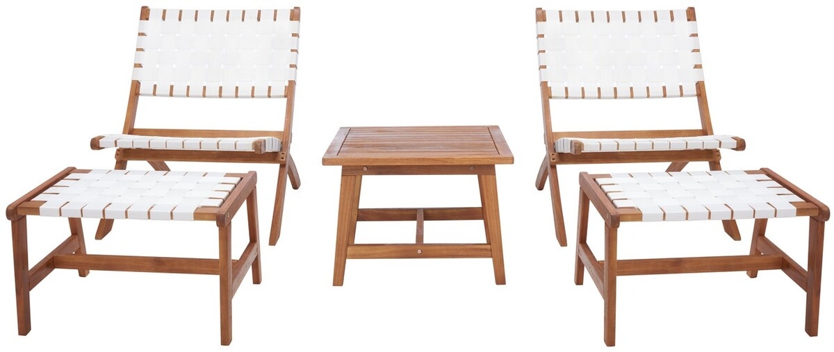 Darryl Living Set - Natural/White - Safavieh - Image 0