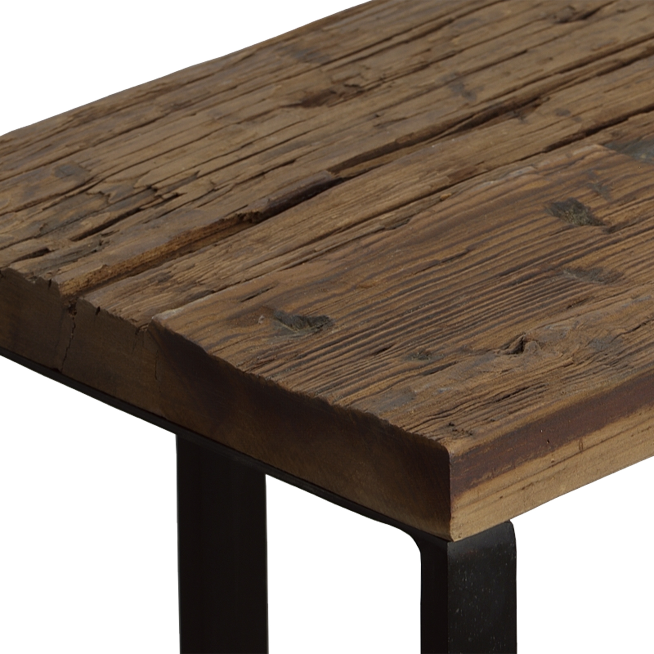 Union Reclaimed Wood Accent Table - Image 7