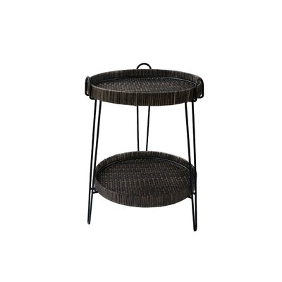 Shanitaortia Tray Top 3 Legs End Table with Storage - Image 0