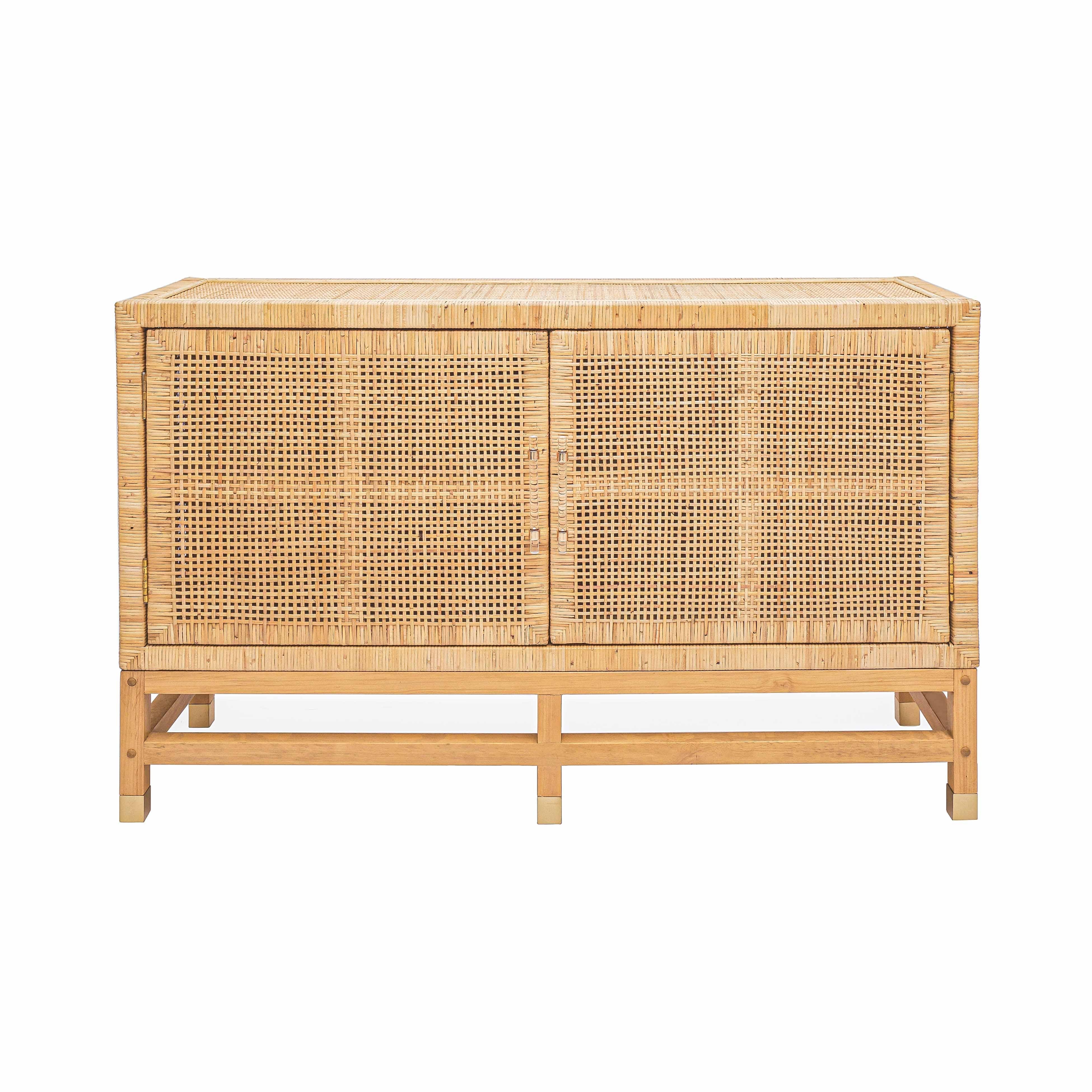 Amara Natural Woven Rattan Buffet - Image 0