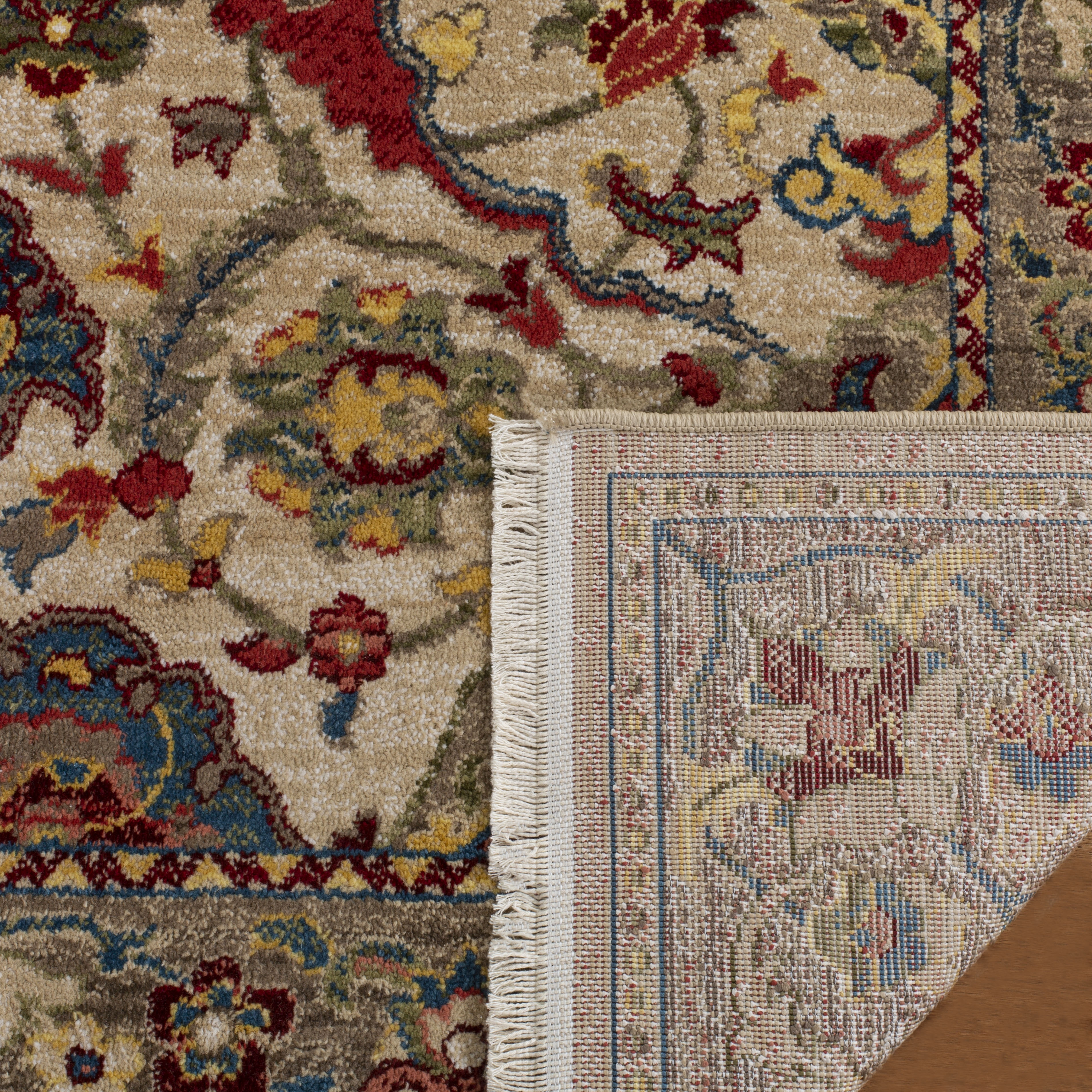 Arlo Home Woven Area Rug, KSN307A, Ivory/Taupe,  2' 6" X 8' - Image 3