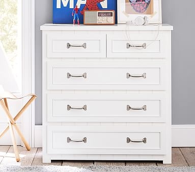 Belden Drawer Chest, Weathered Navy, In-Home Delivery - Image 1