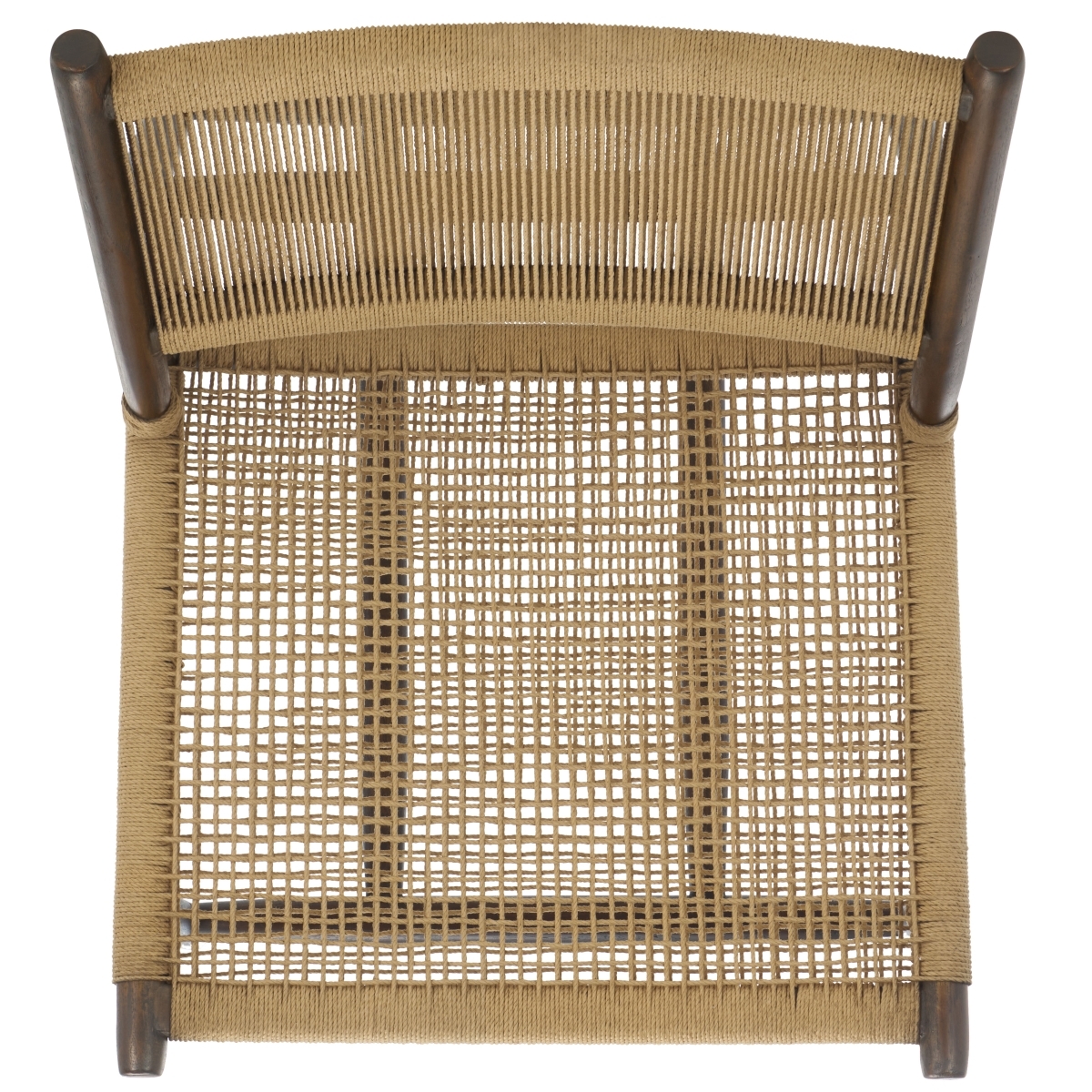 Chyanne Woven Accent Chair - Walnut / Natural - Image 5