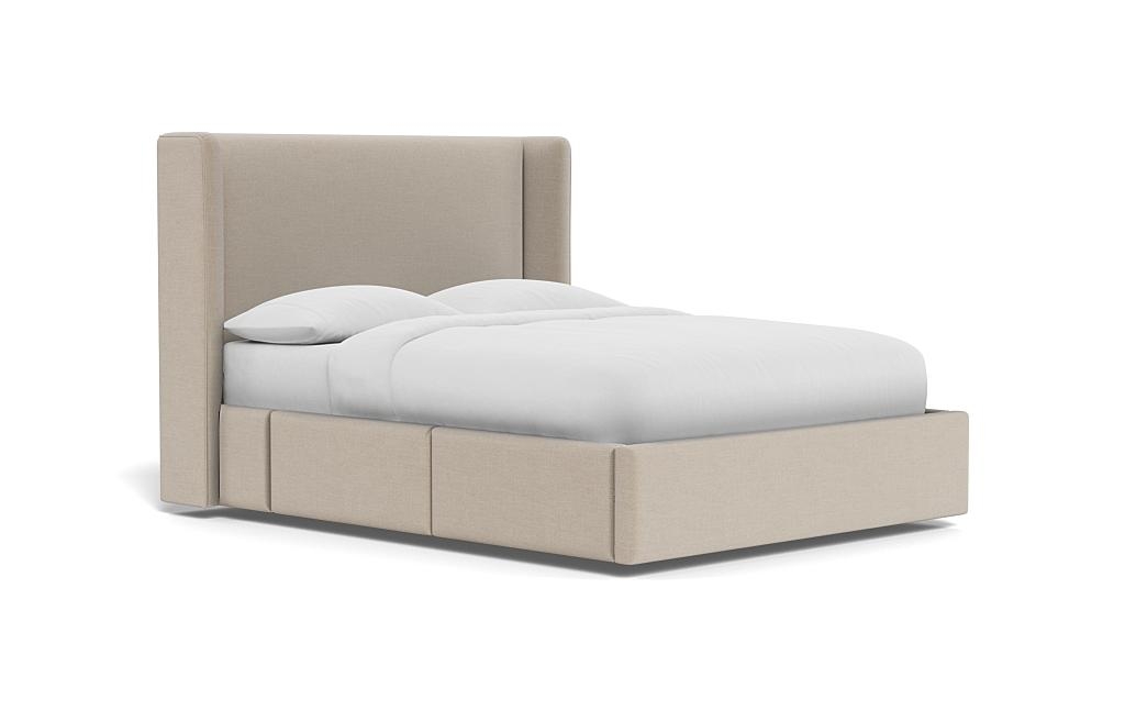 Graham Upholstered Bed with Storage Option - Image 2