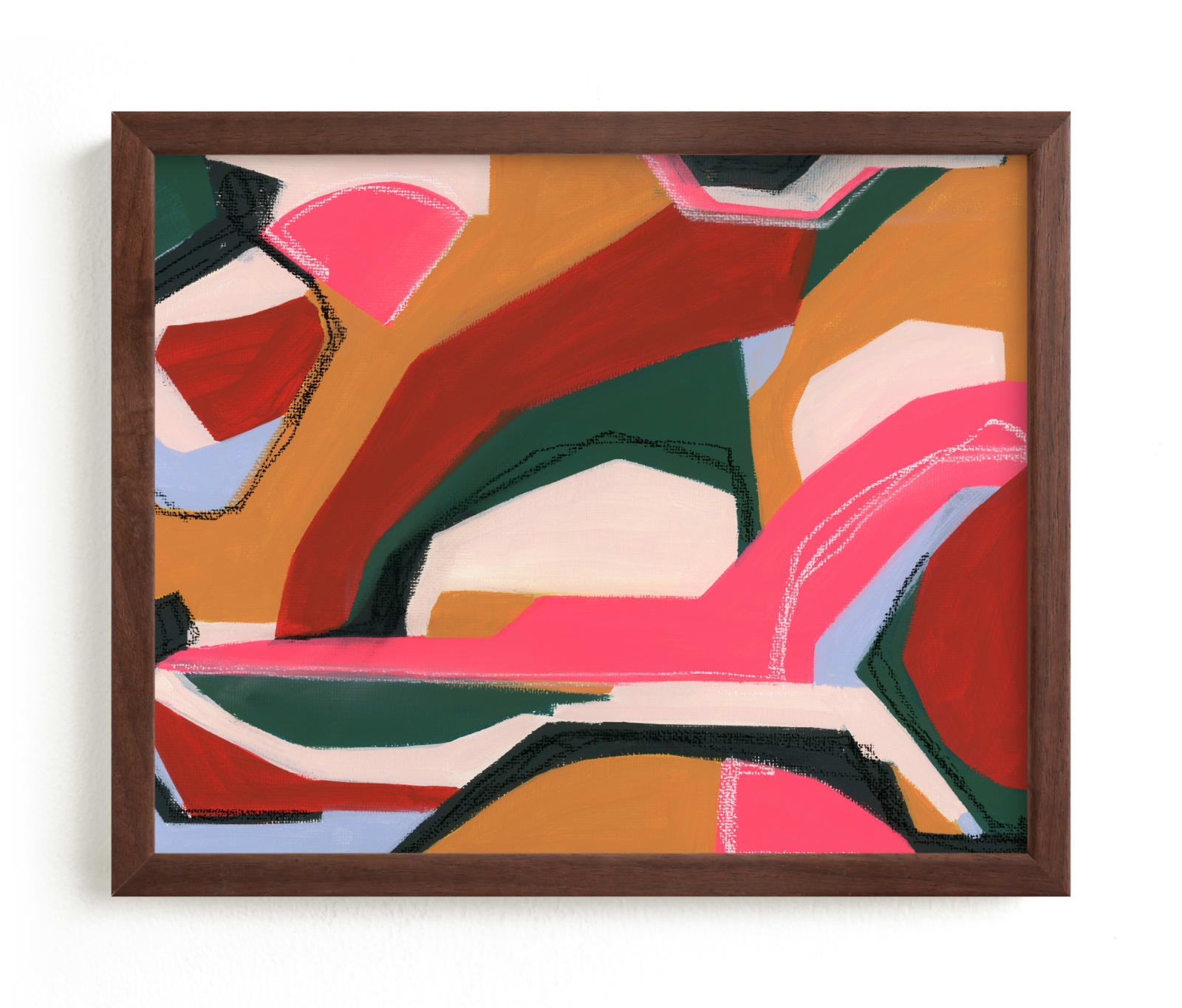 Deep Pink Division Limited Edition Fine Art Print 2 - Image 0