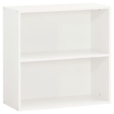 Stack Me Up 2-Shelf Bookcase, Simply White - Image 0
