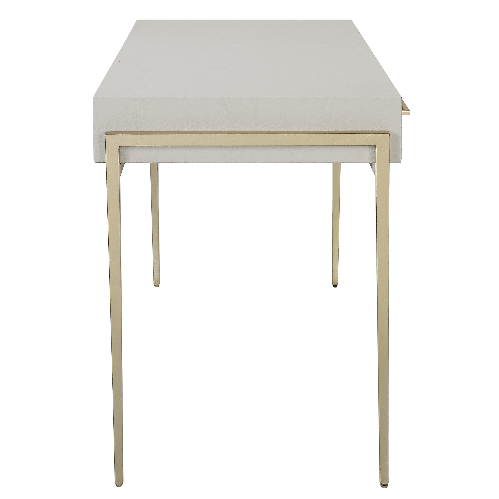 Jewel Modern White Desk - Image 4