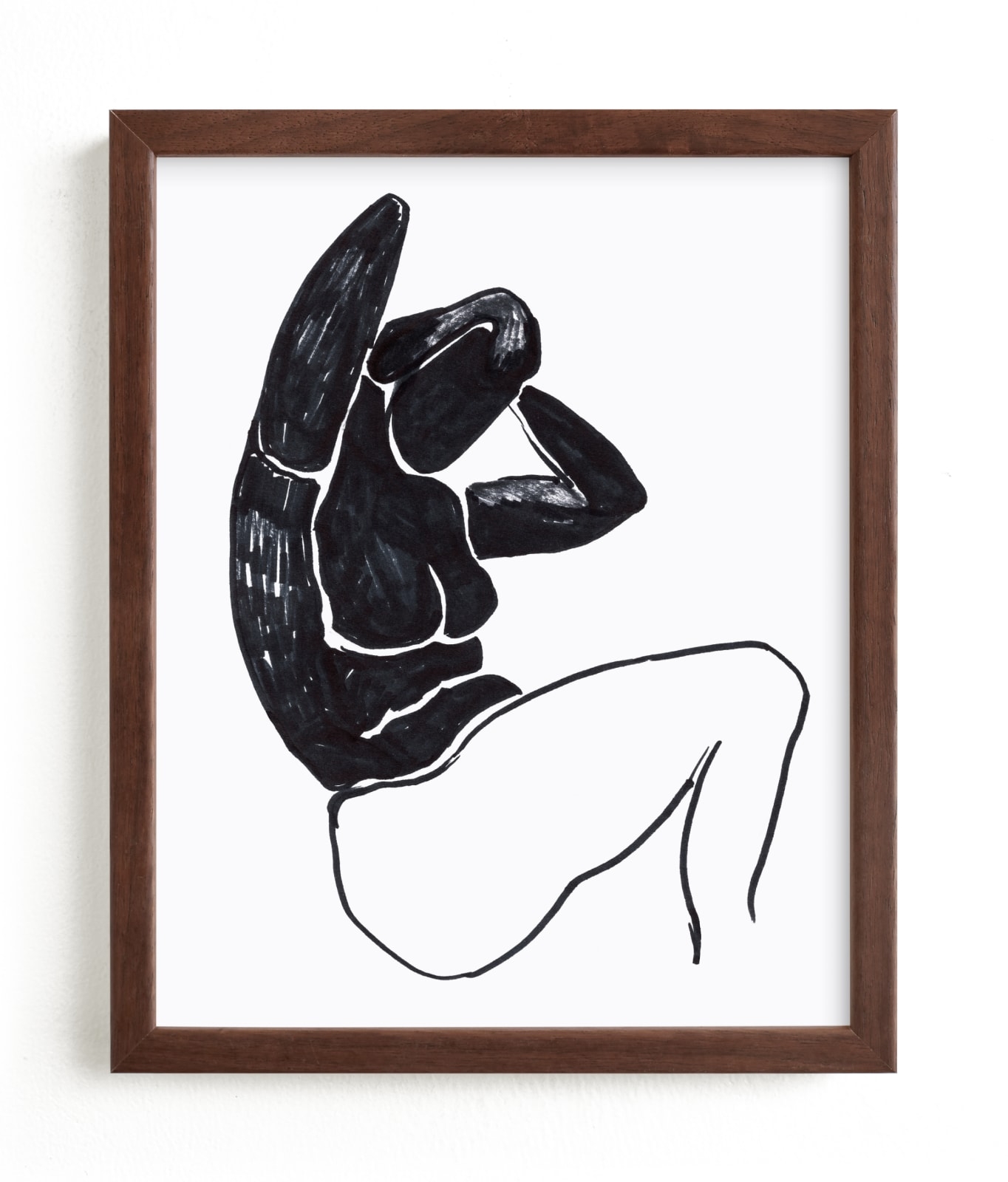 Sitting Nude Limited Edition Fine Art Print 2 - Image 0