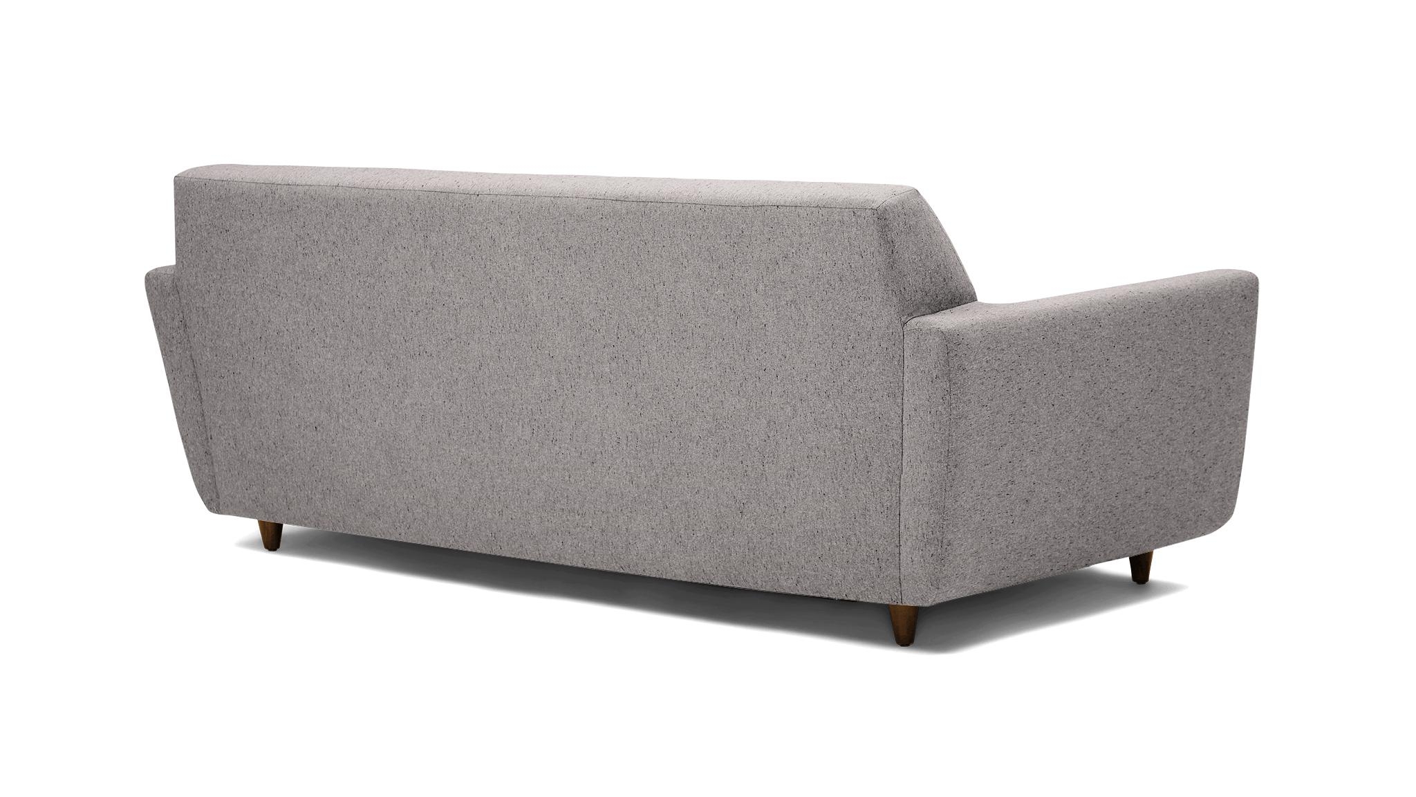 Gray Hughes Mid Century Modern Sleeper Sofa - Sunbrella Premier Wisteria - Mocha - Image 3