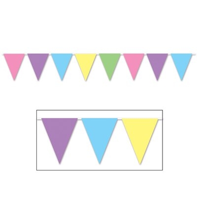 Multi-Colored Pennant Novelty Garland - Image 0