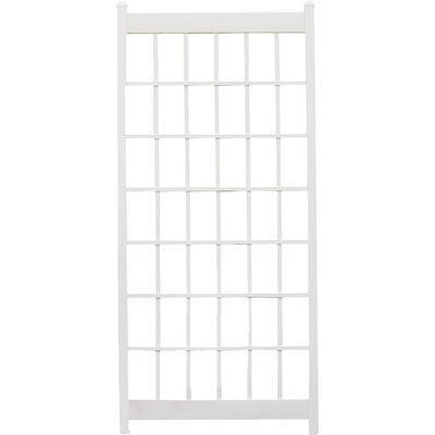 85" H x 38" W Vinyl Lattice Panel Trellis - Image 0