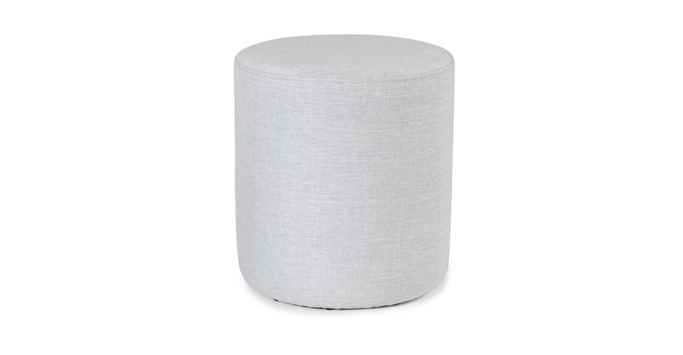 Cilo Mist Gray Ottoman - Image 0