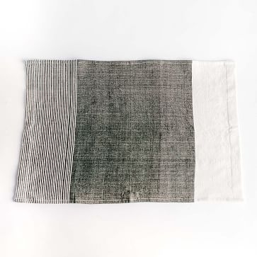 Chesapeake Handwoven Cotton Tea Towel Grey - Image 0